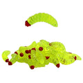 50 Pcs Soft Worm Maggot Fishing Lures Set – All Waters Soft Fishing Lures Axl 50 Pcs Yellow