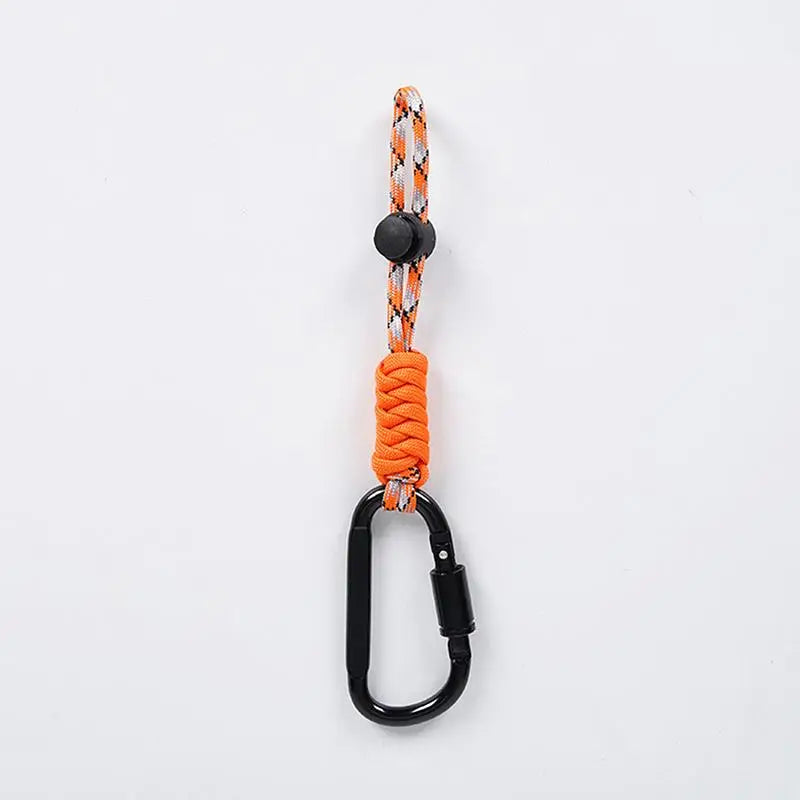 Paracord Water Bottle Carabiner Hook – Hiking & Cycling Clip Carabiner Bottle Clip Axl A16
