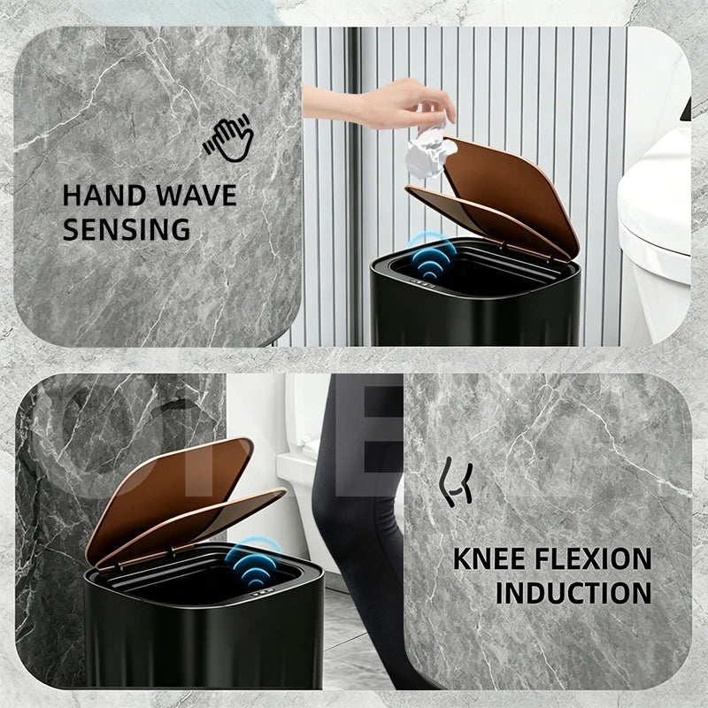 27L Smart Sensor Trash Can – Electric Auto-Open Wastebasket Smart Sensor Trash Can Axl
