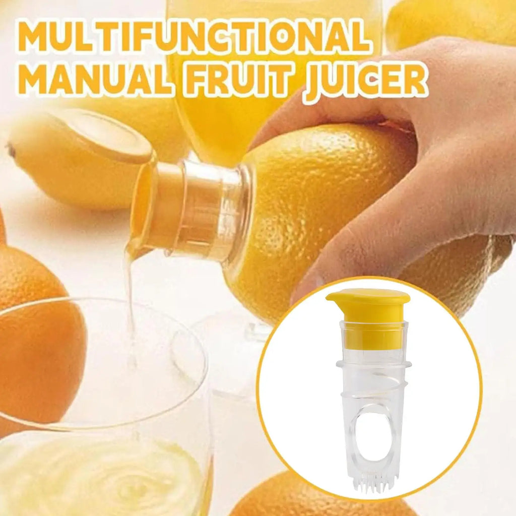 Portable Manual Lemon Squeezer with Filter | Citrus Juicer Manual Citrus Juicer Axl