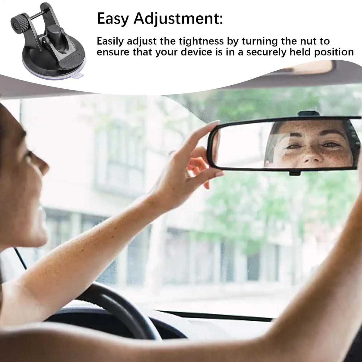 180° Adjustable Dash Camera Mount – Dashboard & Windshield Dash Cam Mount Axl