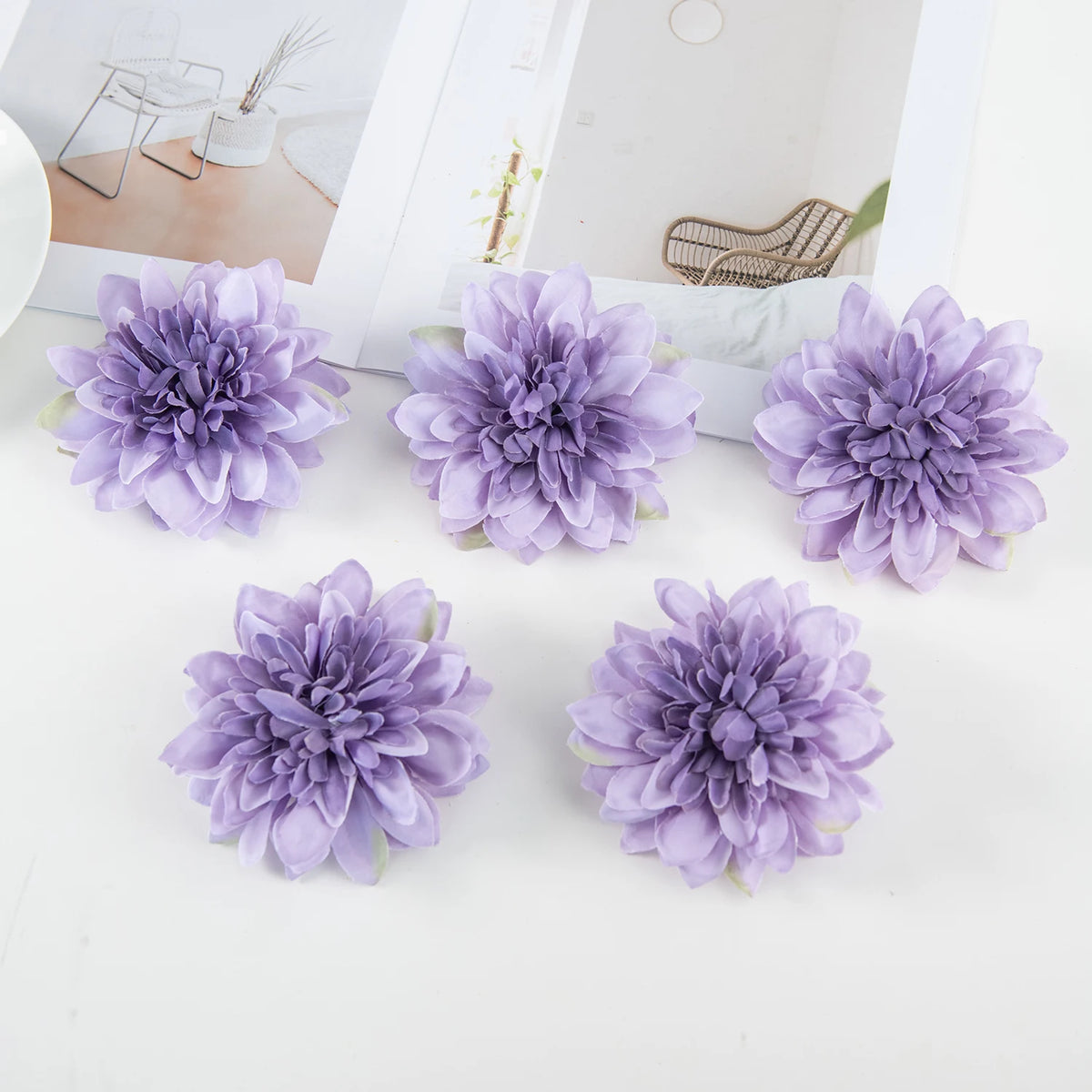 Artificial Silk Rose Heads 15/30 PCS – Wedding & Home Decor Artificial Silk Flowers Axl COLOR 12 30 pieces