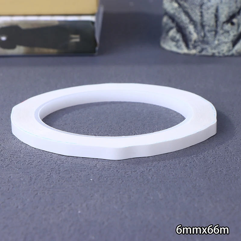 Whiteboard Grid Tape 3/6/10mm 66M – PET Pinstripe Line Tape Whiteboard Gridding Tape Axl 6MM White