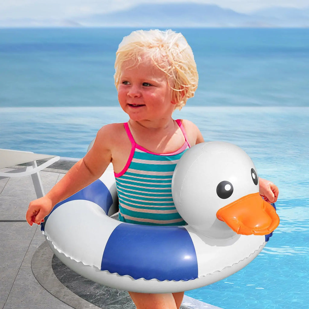 Duck Inflatable Swim Ring – Kids Pool Float & Beach Toy Inflatable Swim Ring Axl