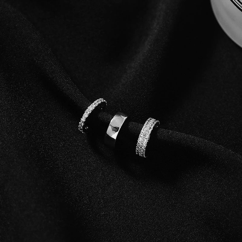 Zircon Clip-On Ear Cuff Earrings – No Piercing Cartilage Style Clip-On Earrings Axl