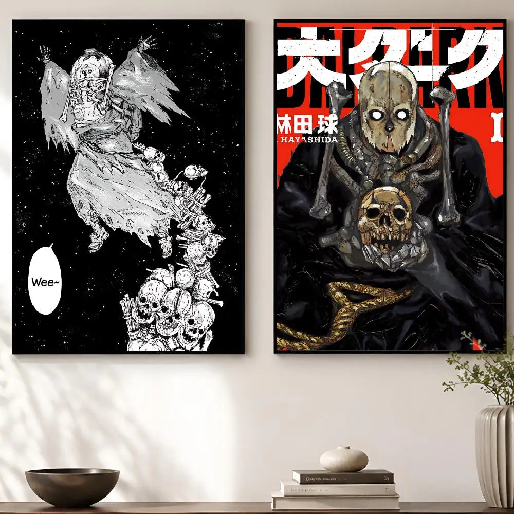 Dai Dark Anime Poster – Self-Adhesive Waterproof Wall Art Anime Wall Poster Axl