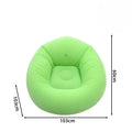 Portable Inflatable Sofa – Indoor & Outdoor Lounge Chair Inflatable Lounge Sofa Axl Qxsf-Green