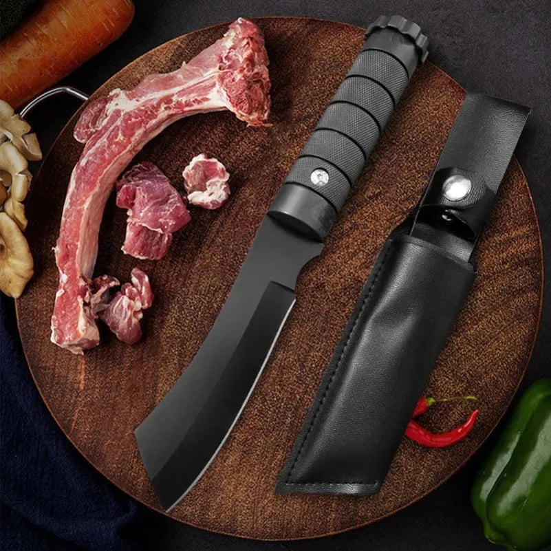 InLeung Stainless Steel Meat Cleaver & Multifunctional Chef Knife Meat Cleaver Knife Axl