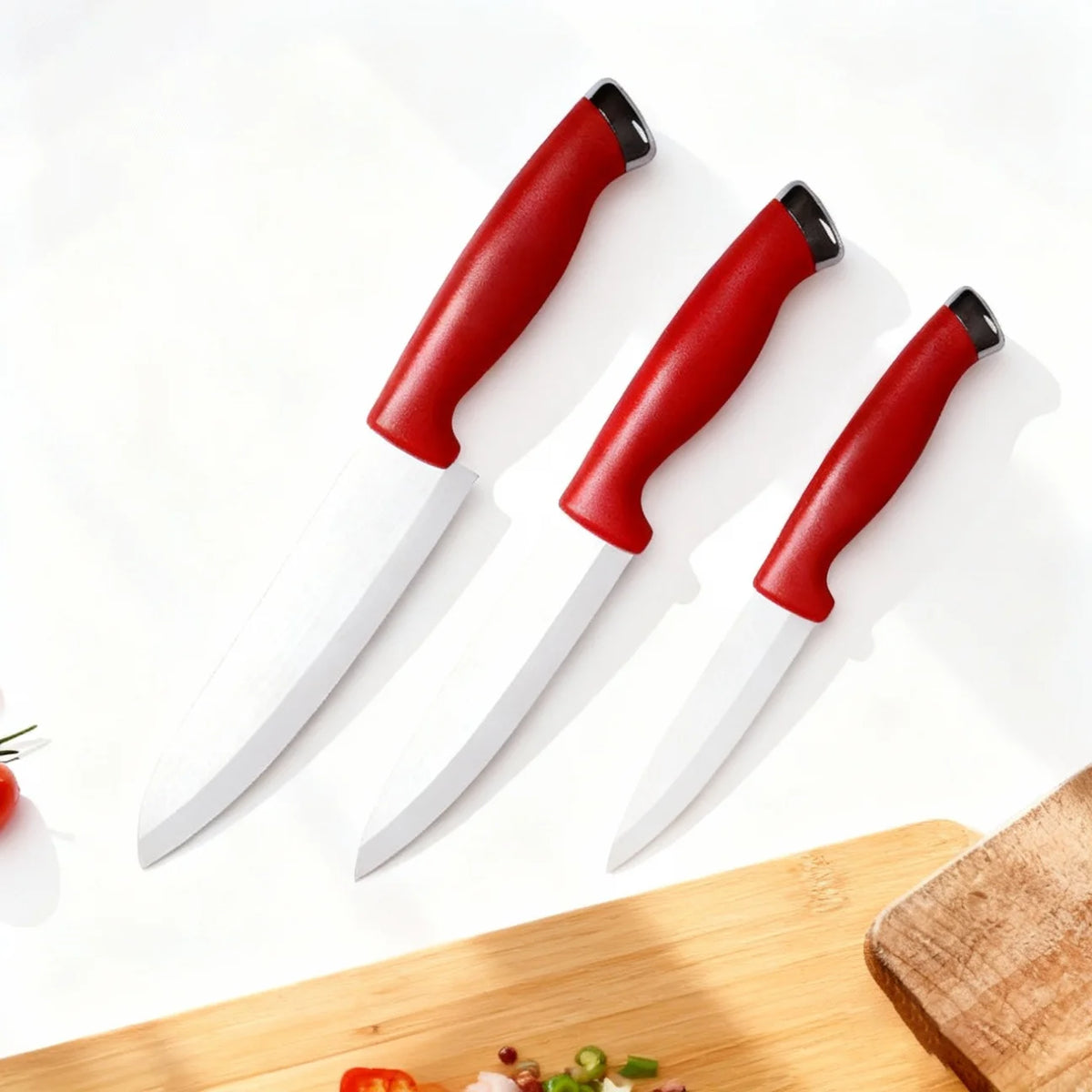 Ceramic Paring Knife – Sharp 15.5cm Fruit & Kitchen Knife Ceramic Kitchen Knife Axl