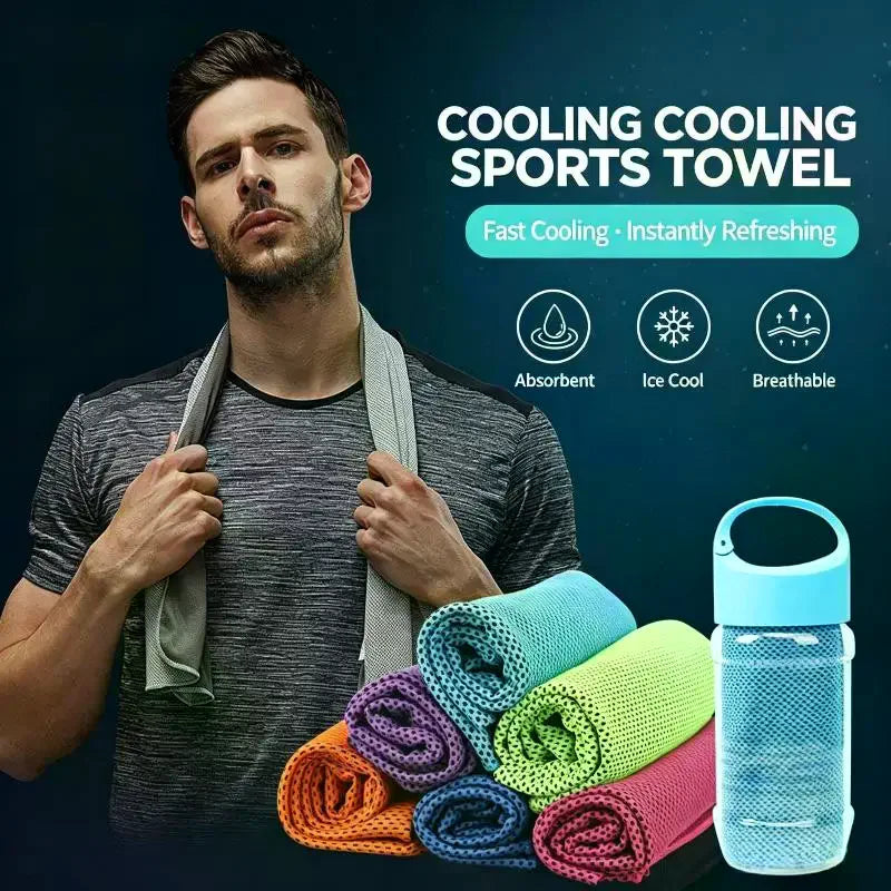 Breathable Cooling Towel – Quick-Dry Microfiber Sport Towel Sport Cooling Towel Axl
