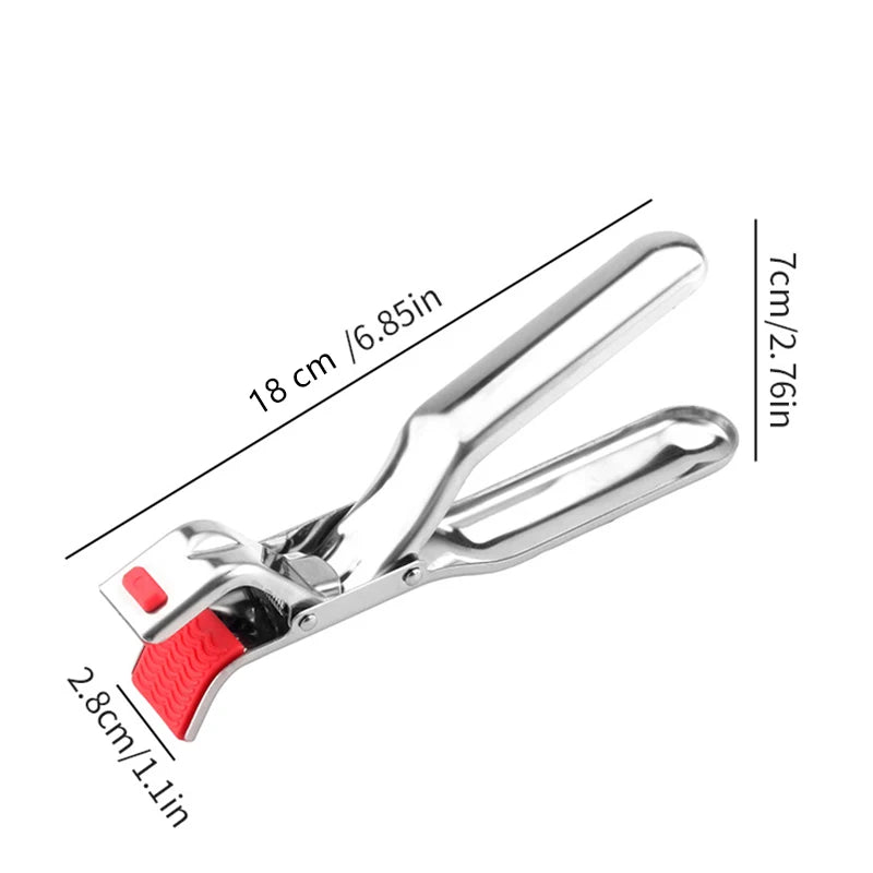 Stainless Steel Hot Bowl Holder & Dish Clamp | Pot Pan Gripper Kitchen Bowl Gripper Axl