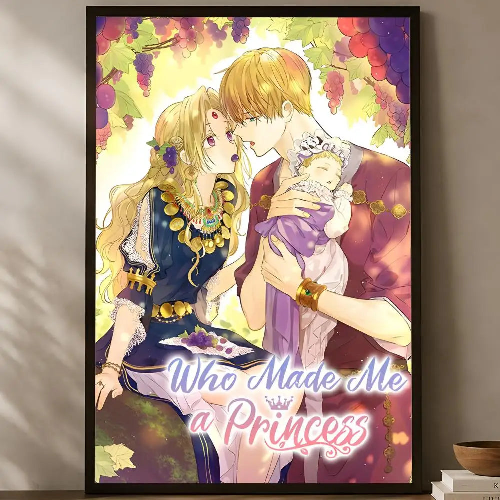 Who Made Me A Princess HD PVC Self-Stick Wall Poster Wall Art Poster Axl