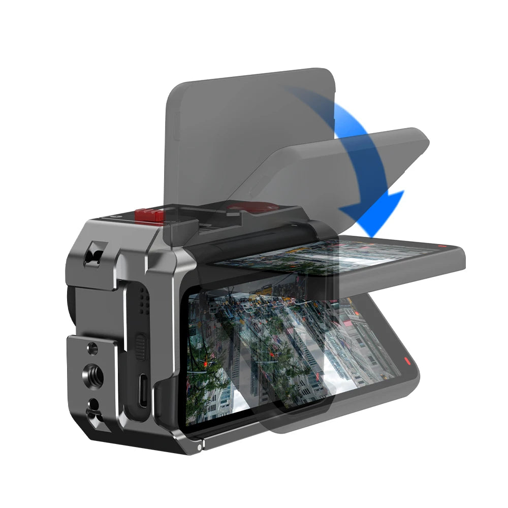 Metal Cage Frame for Insta360 Go Ultra | Quick-Release Accessory Camera Cage Frame Axl