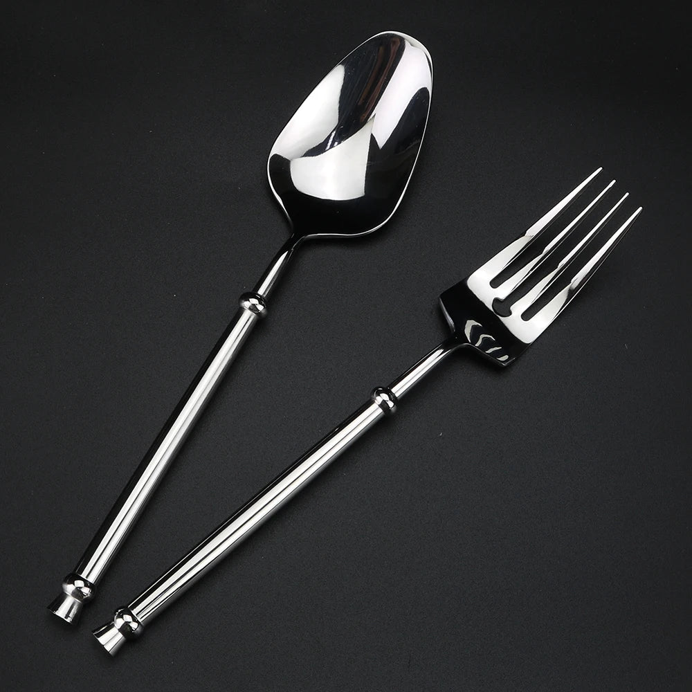 304 Stainless Steel Flatware Set – Knife, Fork, Spoon & Chopsticks Flatware Set Axl