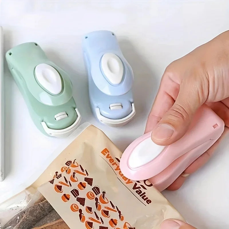 Mini Portable Heat Sealing Machine – Food & Snack Bag Sealer Bag Heat Sealer Axl