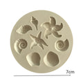 Ocean Seashell Conch Silicone Mold – Chocolate & Cake Baking Silicone Baking Mold Axl onesize