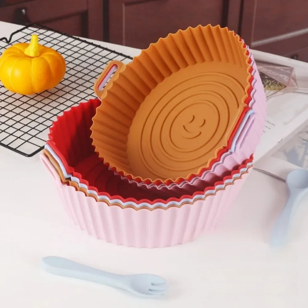 Food-Grade Silicone Baking Tray – Air Fryer & Oven Mold Silicone Baking Mold Axl