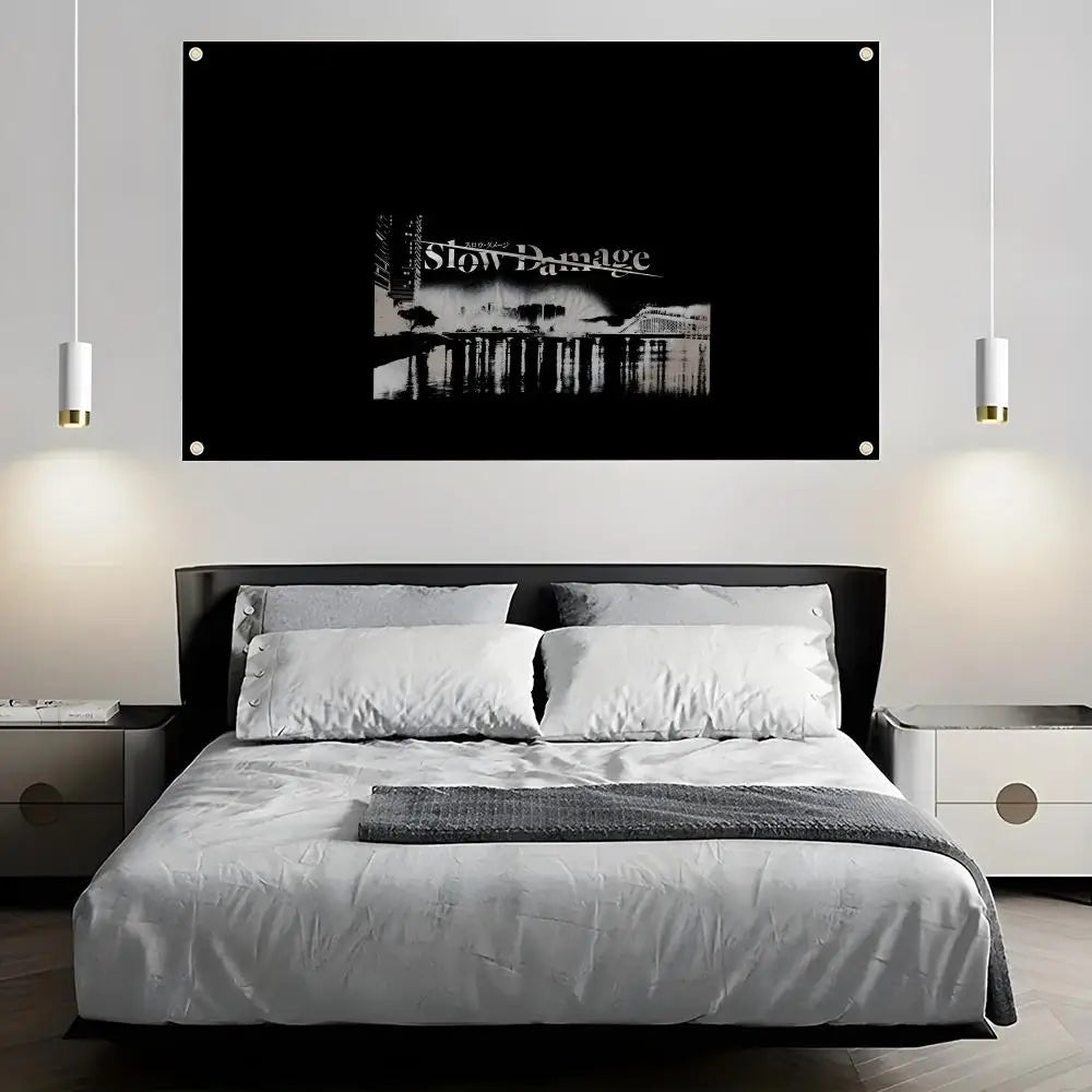 Gaming Wall Flag – Bedroom & Outdoor Concert Banner Decor Decorative Wall Flag Axl