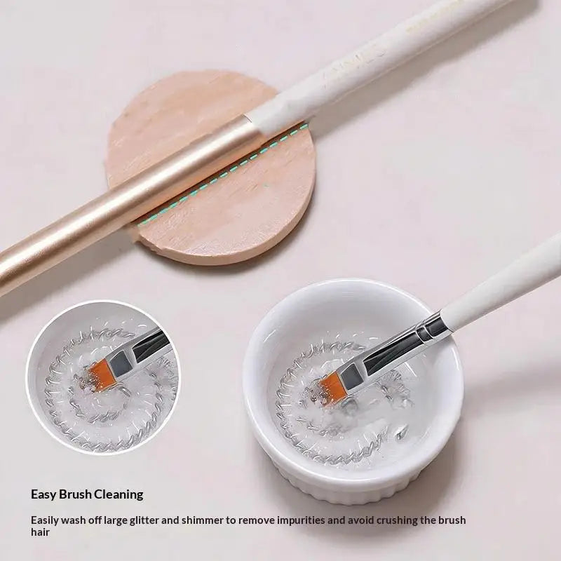 Nail Brush Cleaner Cup – Stainless Steel Mesh Base & Lid Nail Brush Cleaner Cup Axl