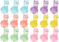 18-Piece Glow in the Dark Alpaca Resin Mini Figurines Set Mini Resin Figurines Axl 18PCS