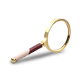 90mm 6X Magnifying Glass with Solid Wood Handle – Handheld Handheld Magnifying Glass Axl 90mm 6X