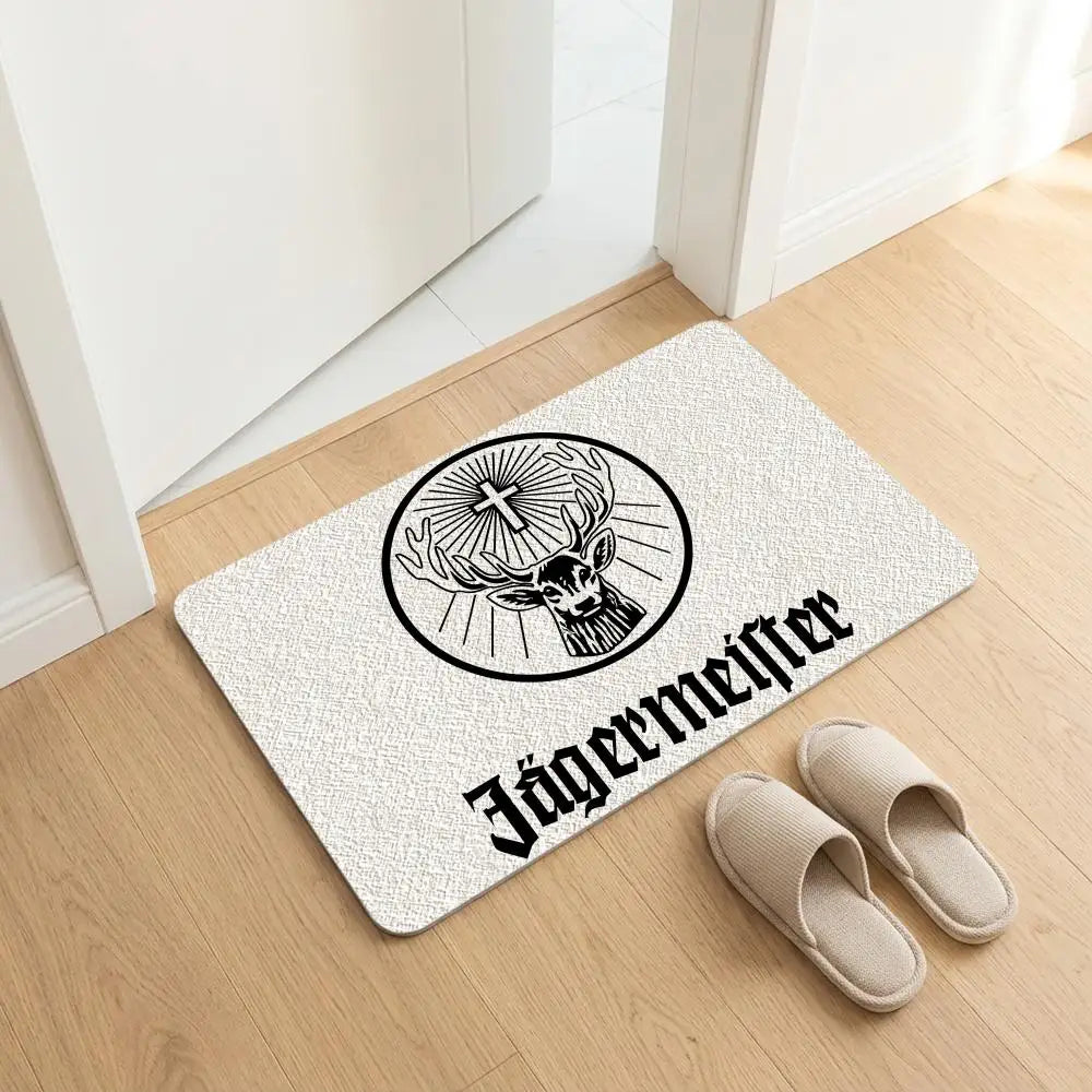 Jagermeister Diatomite Bath Mat – Non-Slip, Quick Dry Floor Mat Diatomite Bath Mat Axl White3 30x45cm