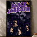 Black Sabbath HD PVC Wall Poster – Self-Stick Waterproof Art Wall Art Poster Axl White01 30X40cmNoframe