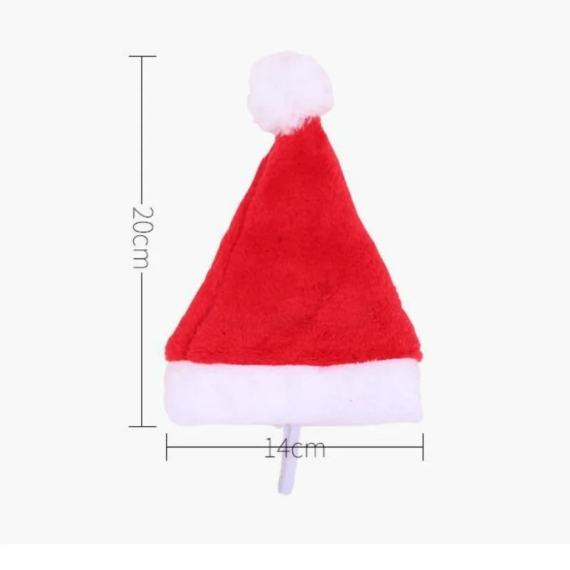 Christmas Santa Hat for Cats & Dogs – Xmas Pet Costume Pet Costume Hat Axl