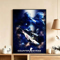 Counter-Strike 2 HD Wall Poster – Waterproof Gaming Decor Gaming Wall Poster Axl White18 15X20cmNoframe