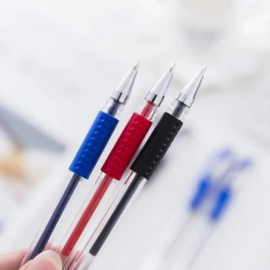 10-Pack 0.5mm Gel Pens – Black, Blue & Red Ink Set Gel Pen Set Axl