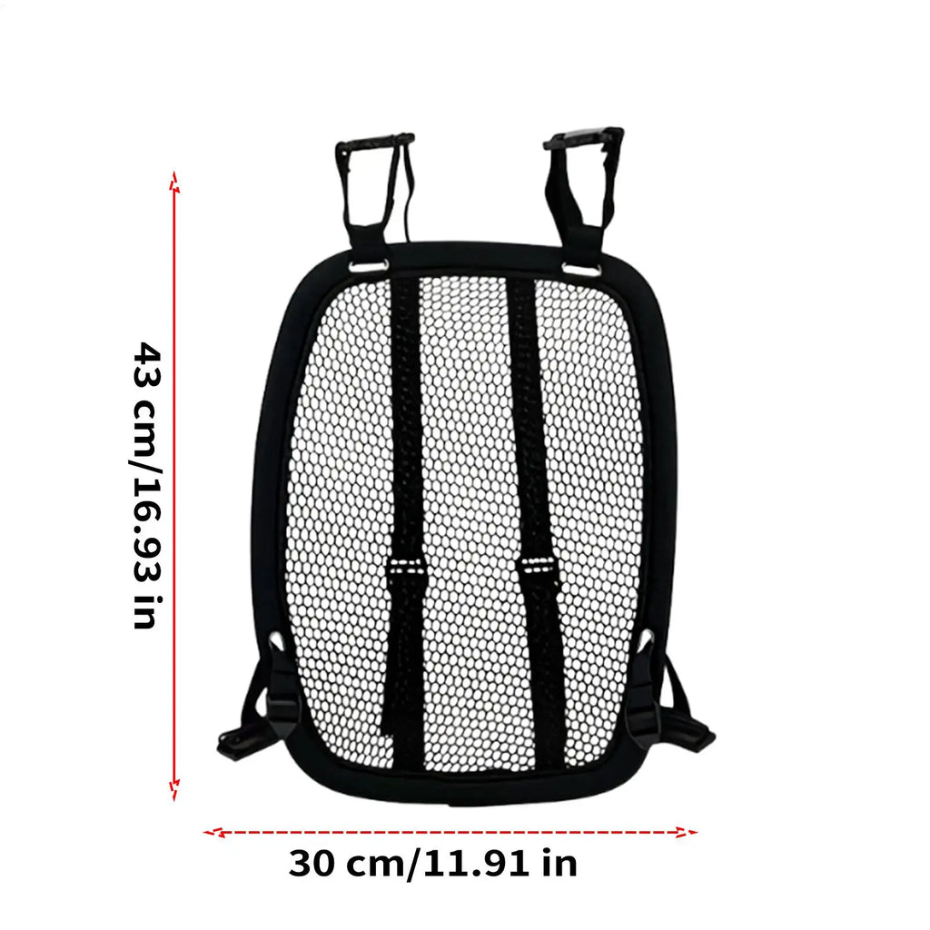 Backpack Airflow Spacer Frame – 3D Breathable Lumbar Back Pad Backpack Ventilation Frame Axl
