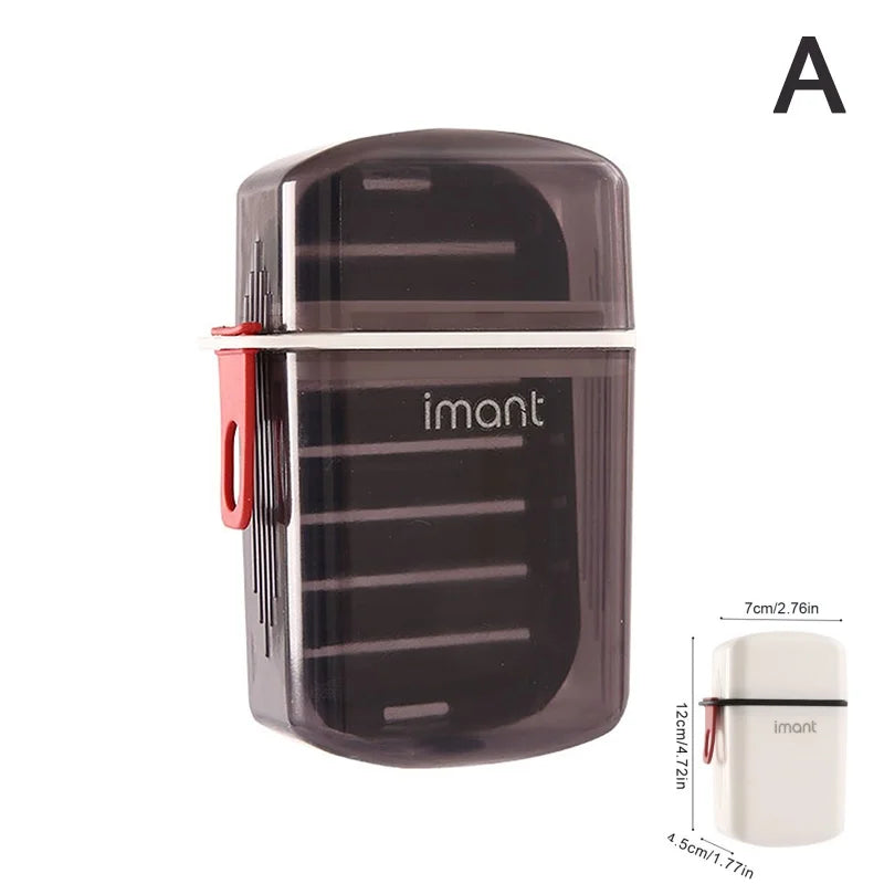 Portable Waterproof Soap Box – Travel Soap Case with Drain Travel Soap Case Axl BKA