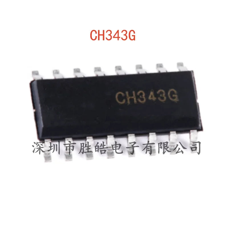 CH343G USB to Serial Chip SOP-16 Integrated Circuit – 10 Pack Integrated Circuit Chip Axl Default Title