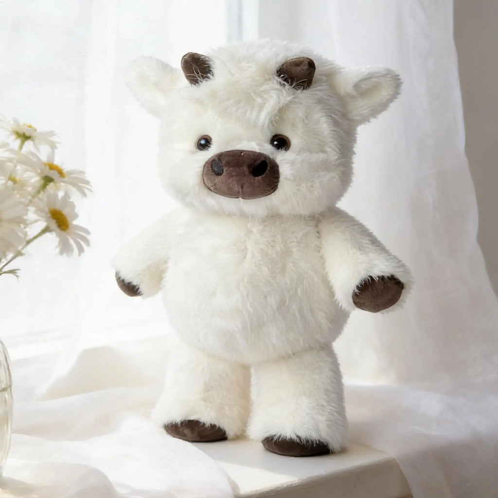 Plush Cow Stuffed Animal 17.7" – Soft Toy & Throw Pillow Plush Stuffed Animal Axl