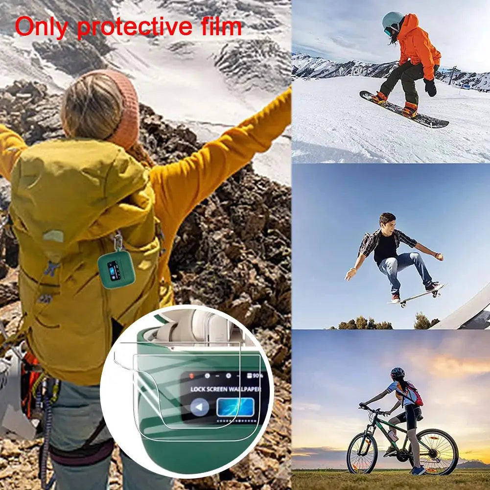 TPU Screen Protector for JBL Tour Pro 2 – Clear Anti-Scratch Film Earphone Screen Protector Axl