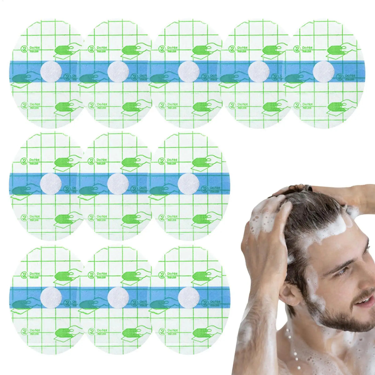 100pc Waterproof Ear Stickers – Kids & Adult Swimming Ear Covers Waterproof Ear Covers Axl