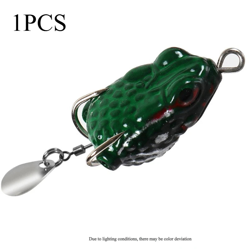 Mini Bullfrog Soft Frog Fishing Lure 2.5cm 3g | Thai Style Bait Soft Fishing Lure Axl 01-1PCS