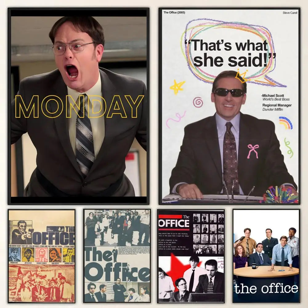 The Office TV Show Poster – HD Waterproof Wall Art Print Wall Art Poster Axl