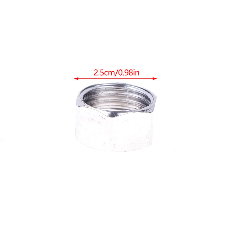 Shower Hose Nut Connector – Zinc Alloy Water Inlet Pipe Cap Shower Hose Connector Axl A3