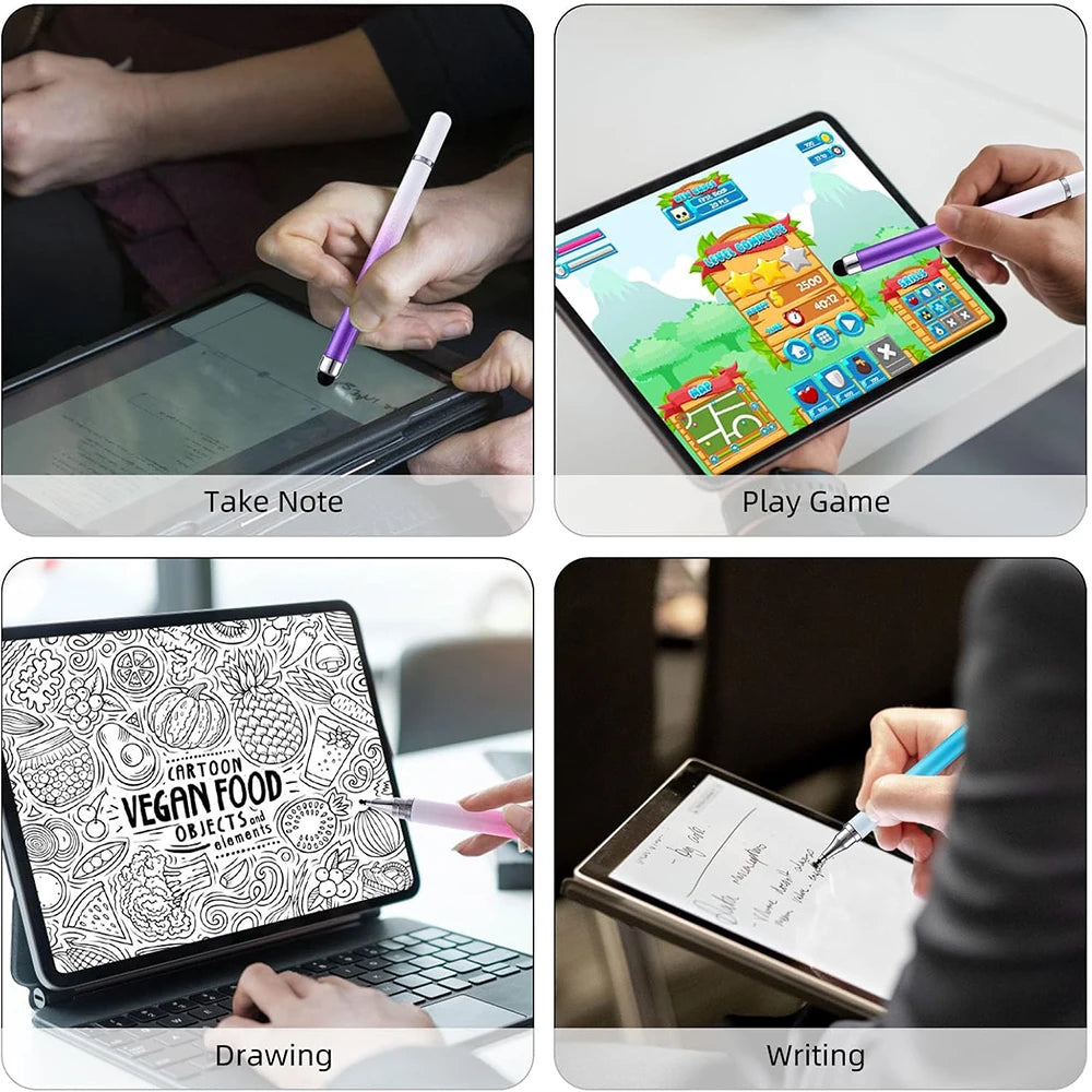 Gradient 2-in-1 Capacitive Stylus Pen – Universal iPad & Android Capacitive Stylus Pen Axl