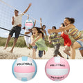Inflatable Beach Volleyball – Soft PU Wear-Resistant Training Ball Beach Volleyball Axl White