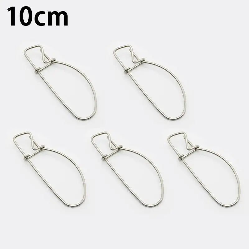 Stainless Steel Live Fish Stringer Lock Buckle | Fishing Tackle Fish Stringer Buckle Axl one size E