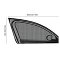 2-Pack Car Side Window Sunshade – UV Mesh Curtain Car Window Sunshade Axl SUV front window