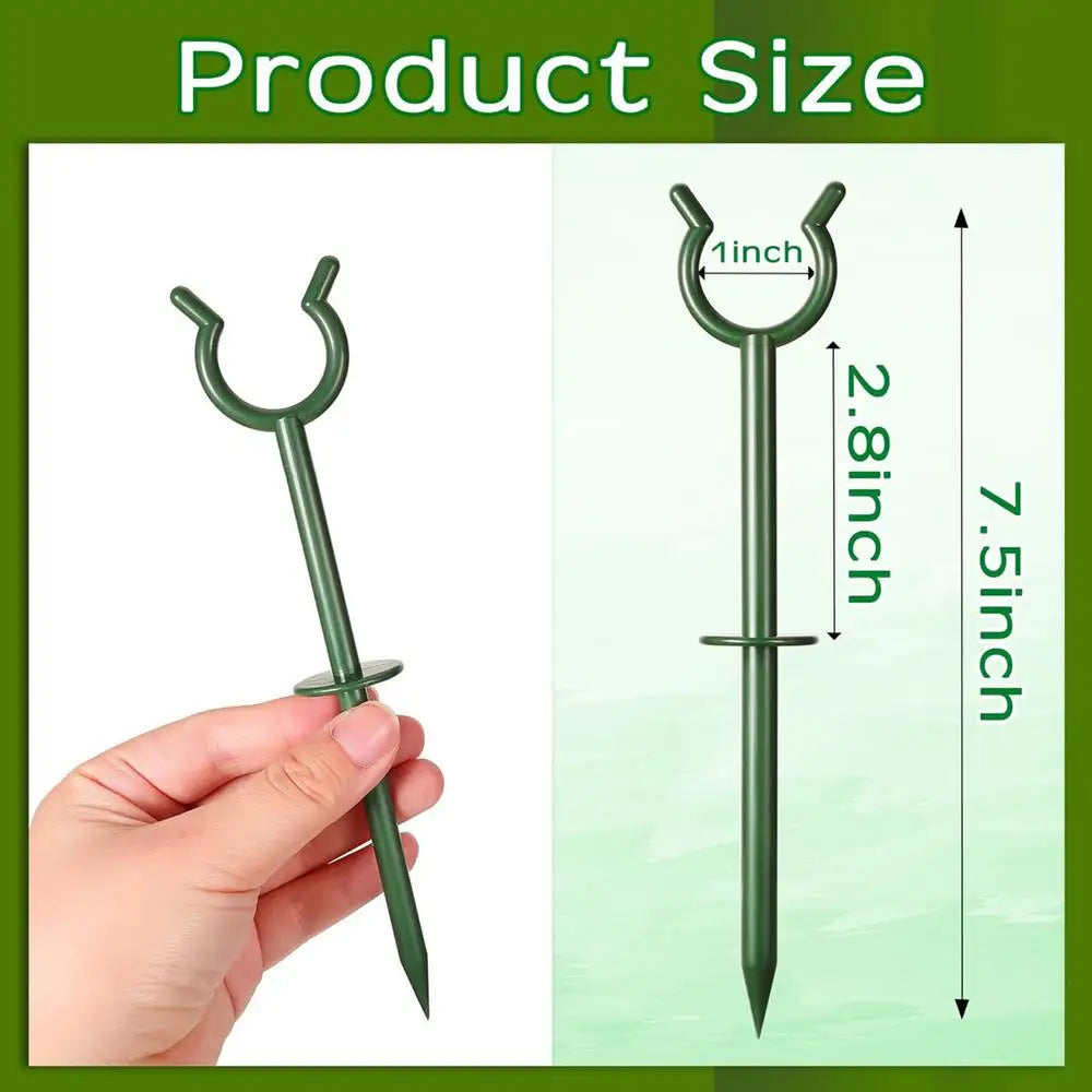 10-Pack Garden Hose Guide Stakes – Outdoor Hose Support Stand Garden Hose Guide Axl 10pcs