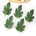Silk Watermelon Leaves 50–100 Pcs | Wedding & DIY Decor Artificial Silk Leaves Axl green 100pcs