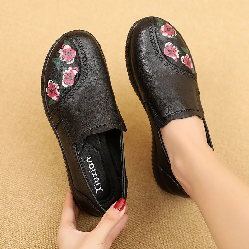 Women's Soft Ballet Flats – Breathable Slip-On Loafers | Lorilury Ballet Flats Axl