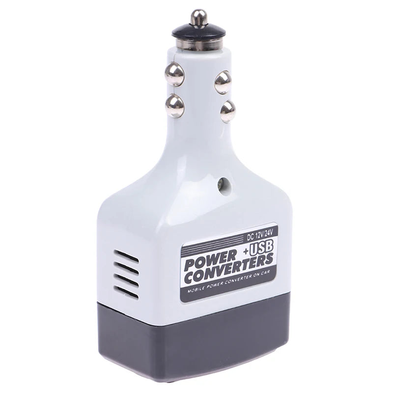 Car Power Inverter DC 12/24V to AC 220V with USB Port Car Power Inverter Axl
