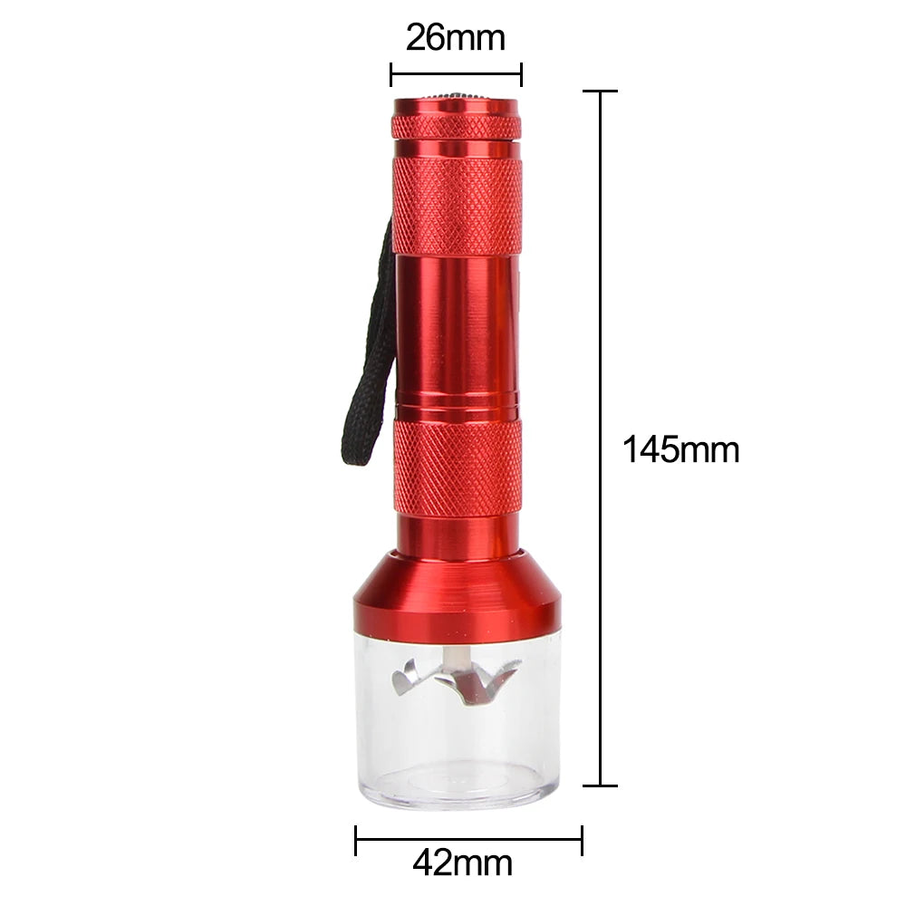 Electric Herb & Spice Grinder – Aluminum Metal Crusher Electric Spice Grinder Axl