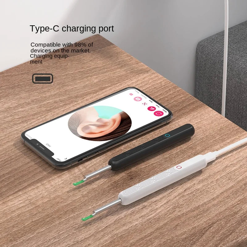 Visual Ear Wax Cleaner with HD Camera & LED Light Ear Cleaning Tool Axl