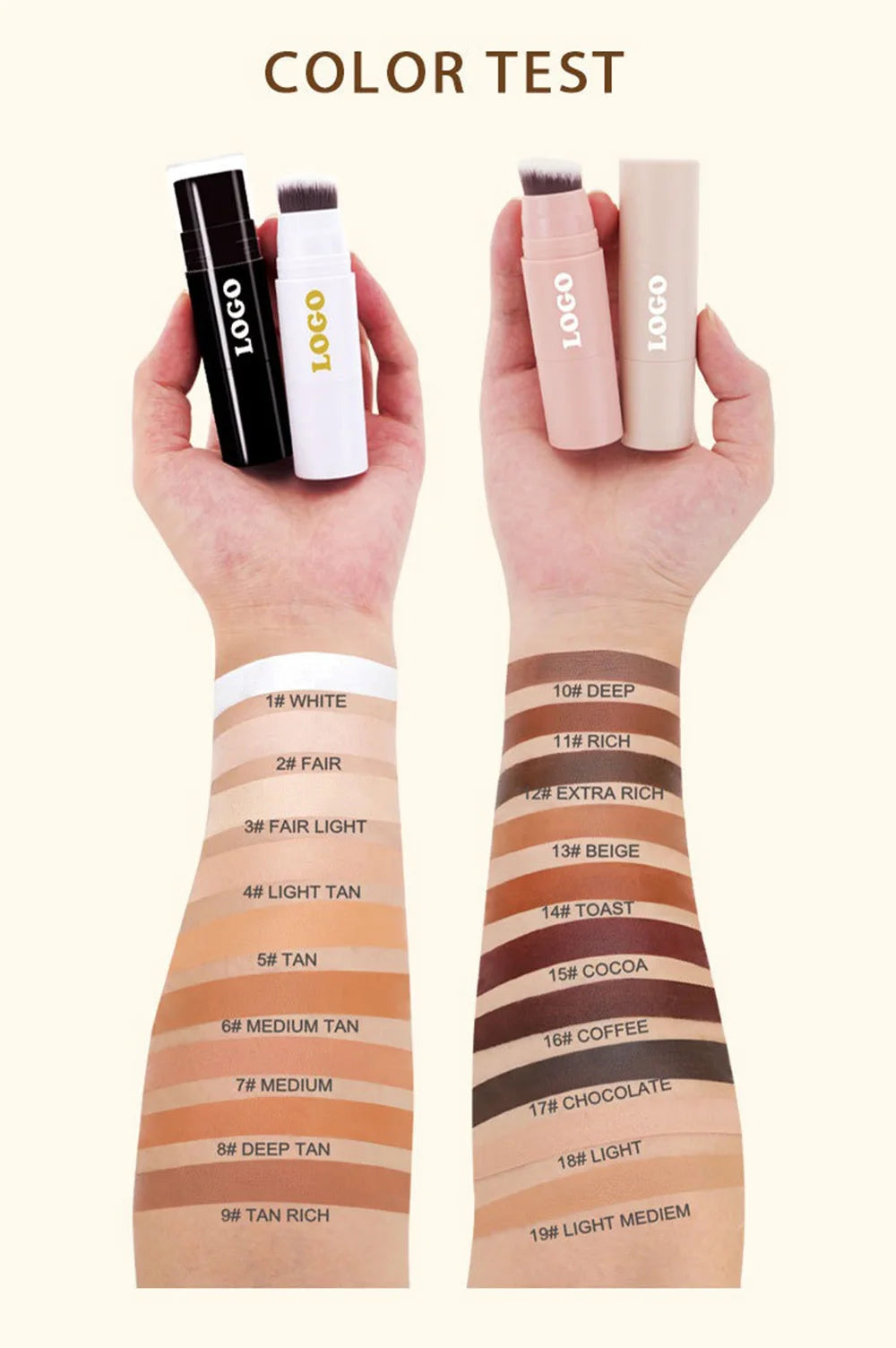 2-in-1 Double-Headed Concealer Stick – Waterproof & Brightening Concealer Stick Axl